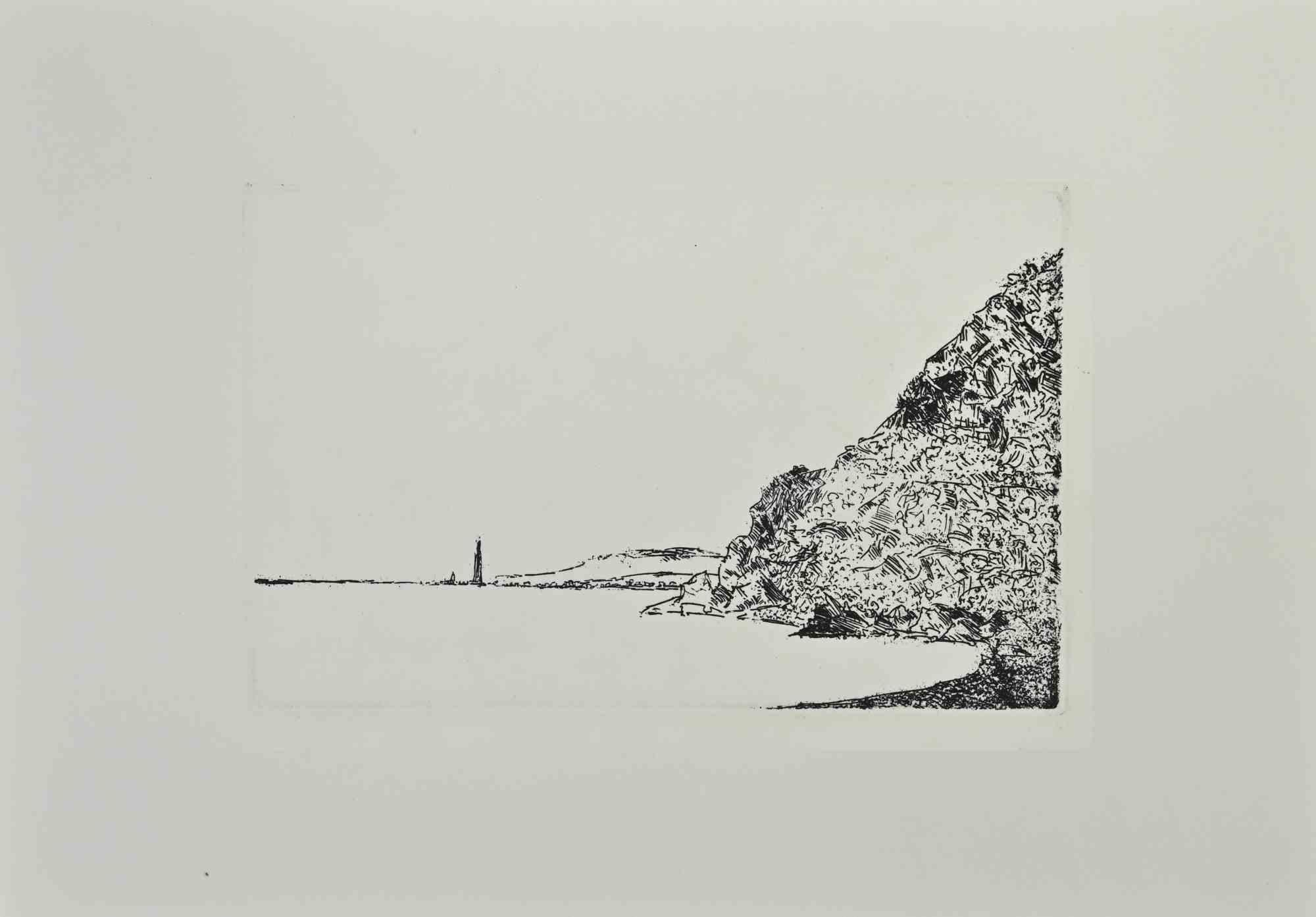 Il paesaggio marino è un'opera d'arte realizzata da Giovanni Omiccioli (25 febbraio 1901 - 1 marzo 1975).

Acquaforte e puntasecca.

Buone condizioni.

Giovanni Omiccioli (25 febbraio 1901 - 1 marzo 1975) è stato un pittore italiano appartenente al