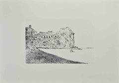 Seascape - Etching by Giovanni Omiccioli - 1970s