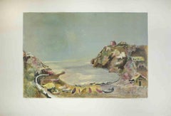 Seascape - Lithograph by Giovanni Omiccioli - 1971