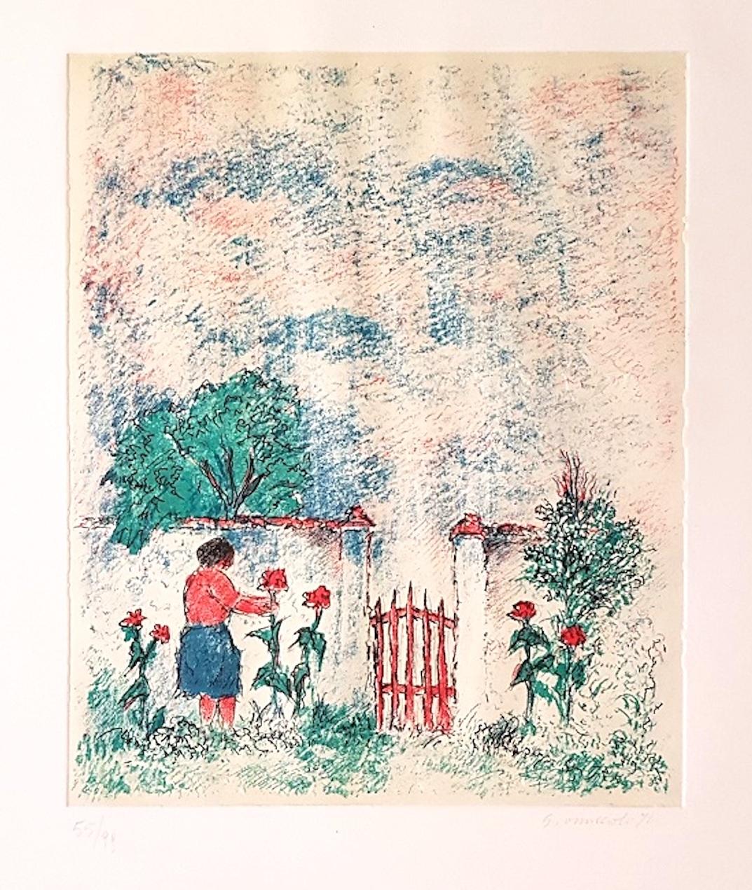 Firmato a mano e numerato. Edizione di 99 stampe in numeri arabi più 25 stampe in numeri romani. In ottime condizioni. 

Dopo l'ultima edizione, le matrici sono state distrutte.

Riferimento: Grafica Editoriale, 1971