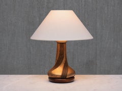 Giovanni Ottaviani Bronze Table Lamp with Beaded Texture, Italy, 1960s