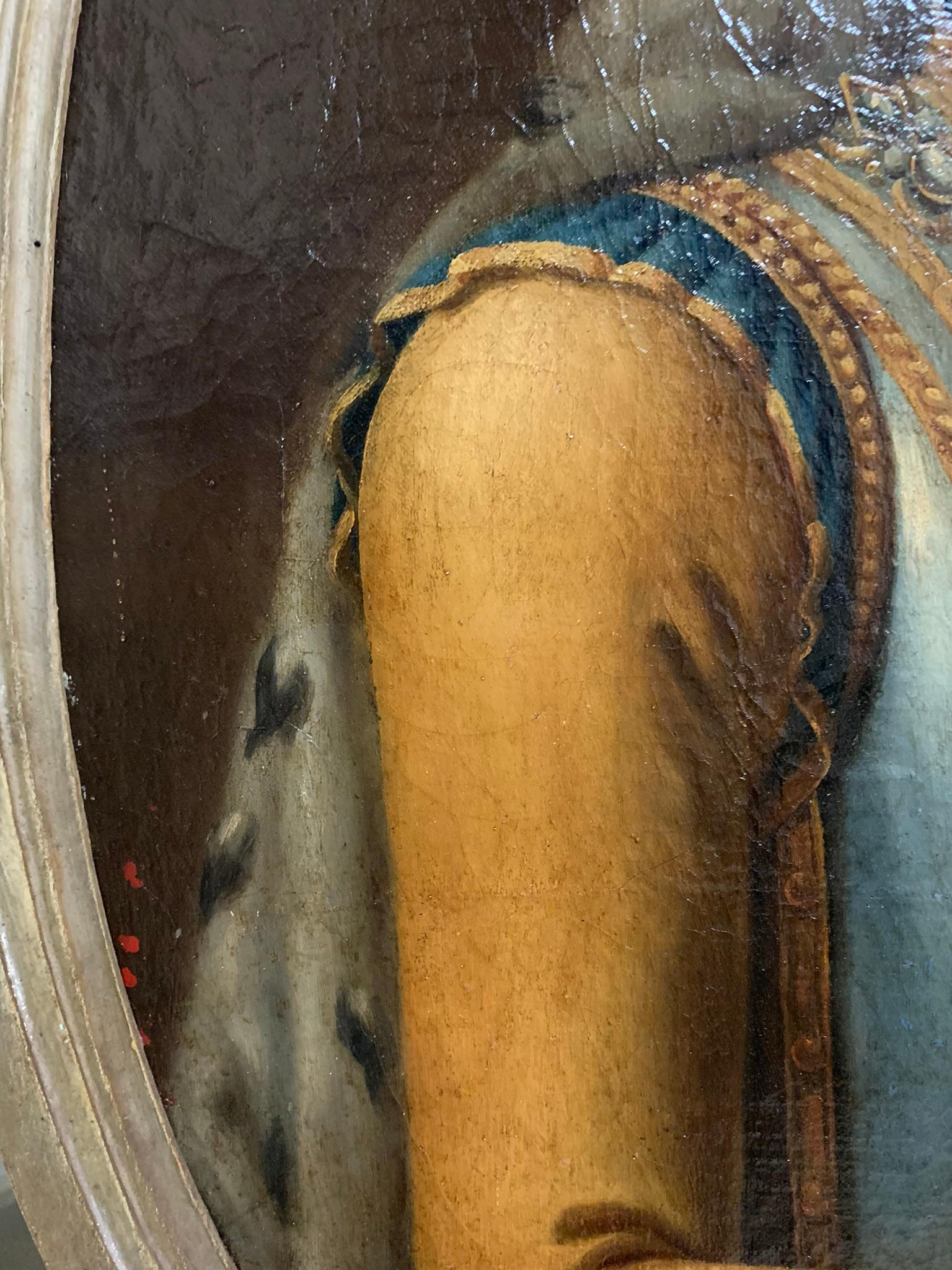 Ritratto del Re di Sardegna Vittorio Amedeo III di Savoia Ambito di Giovanni Panelalbo.

Portrait de Vittorio Amedeo III di Savoia (Torino, 26 giugno 1726 - Moncalieri, 16 ottobre 1796) fu re di Sardegna, duca di Savoia e sovrano dello stato sabaudo