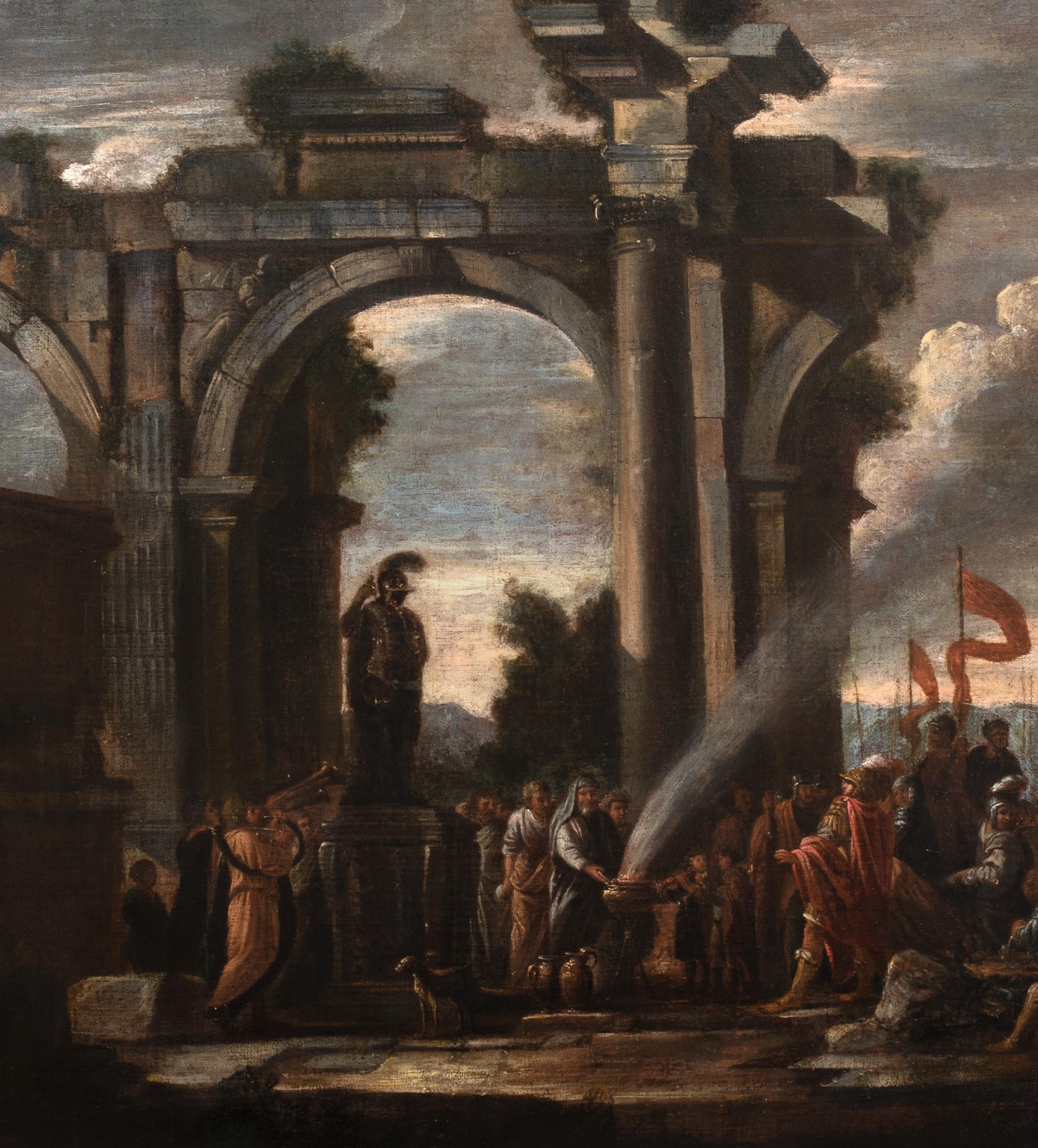 Alexander The Great At The Temple Of Achilles, 18th century  For Sale 3