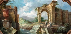 Capriccio delle rovine romane. XVIII secolo, Giovanni Paolo PANINI (1691-1765)