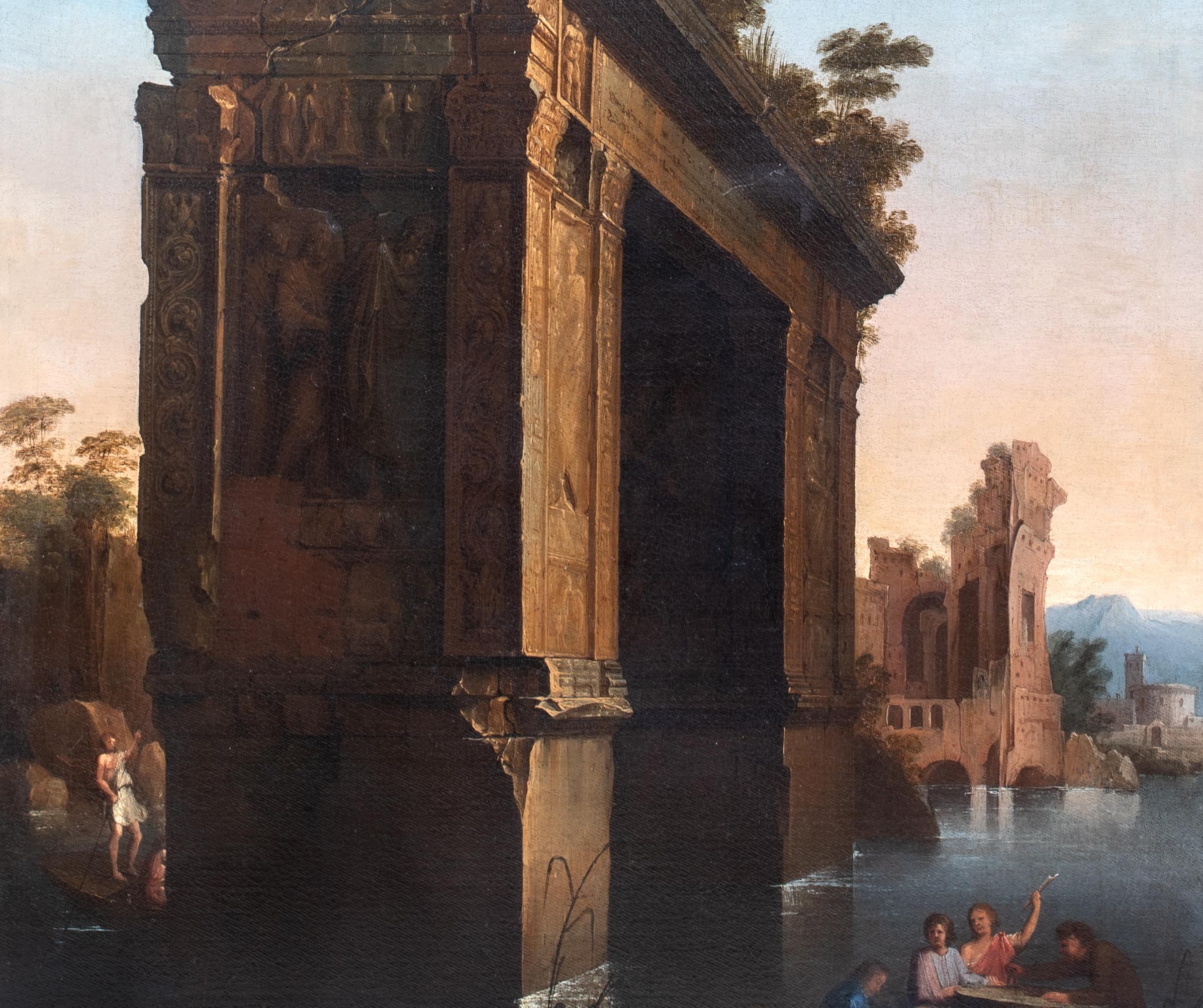 Figures By The Ruins Of An Arch, 18th Century    7