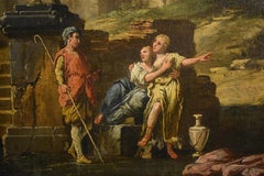 Italian Capriccio with Classical Ruins and Figures, 18th Century