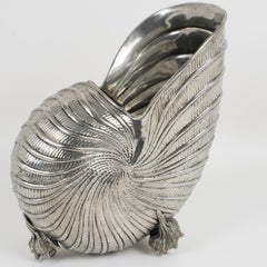 Giovanni Patrini Nautilus Shell Weinkühler Champagner Eiskübel, um 1970