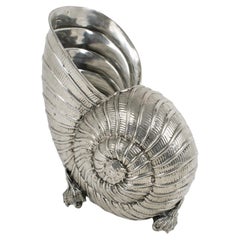 Giovanni Patrini Italia Peltre Concha Nautilus Enfriador de vino Cubitera para champán