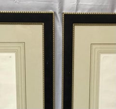 Giovanni Piranesi, Pair of Framed Marble Vases Etchings