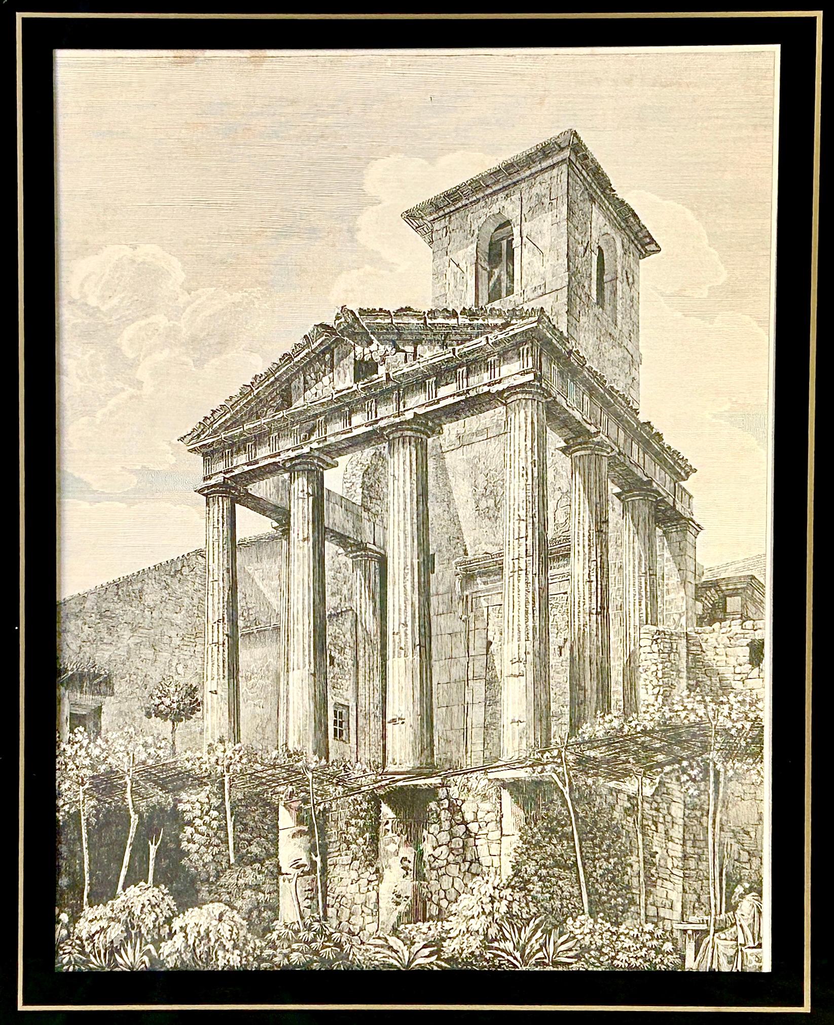 The Temple of Hercules Is the only surviving sacred structure in ancient Rome that was made of Greek marble. Located in on the eastern bank of Tiber, it is one of the oldest extant buildings in the city. Giovanni Piranesi memorialized this structure