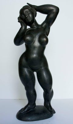 Kleine Pomina (Small Pomina) - Bronze, Female Nude, Contemporary, Austrian, 