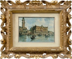 Giovanni Riva (Italian vedutist painter) - 20th century landscape painting