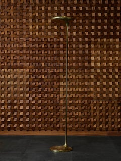 Giovanni Santoni Brass Floor Lamp