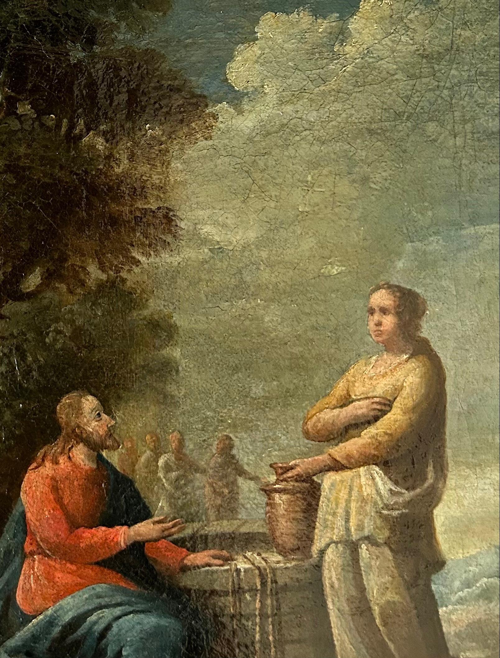 jesus with woman at the well