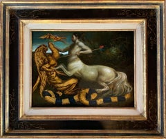 Sagittoria nell anno del Drago Pintura al Óleo sobre Lienzo Mito del Dragón En Stock