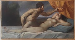 Studio per la Coperta Study Blanket Oil Painting on Canvas Classic In Stock 