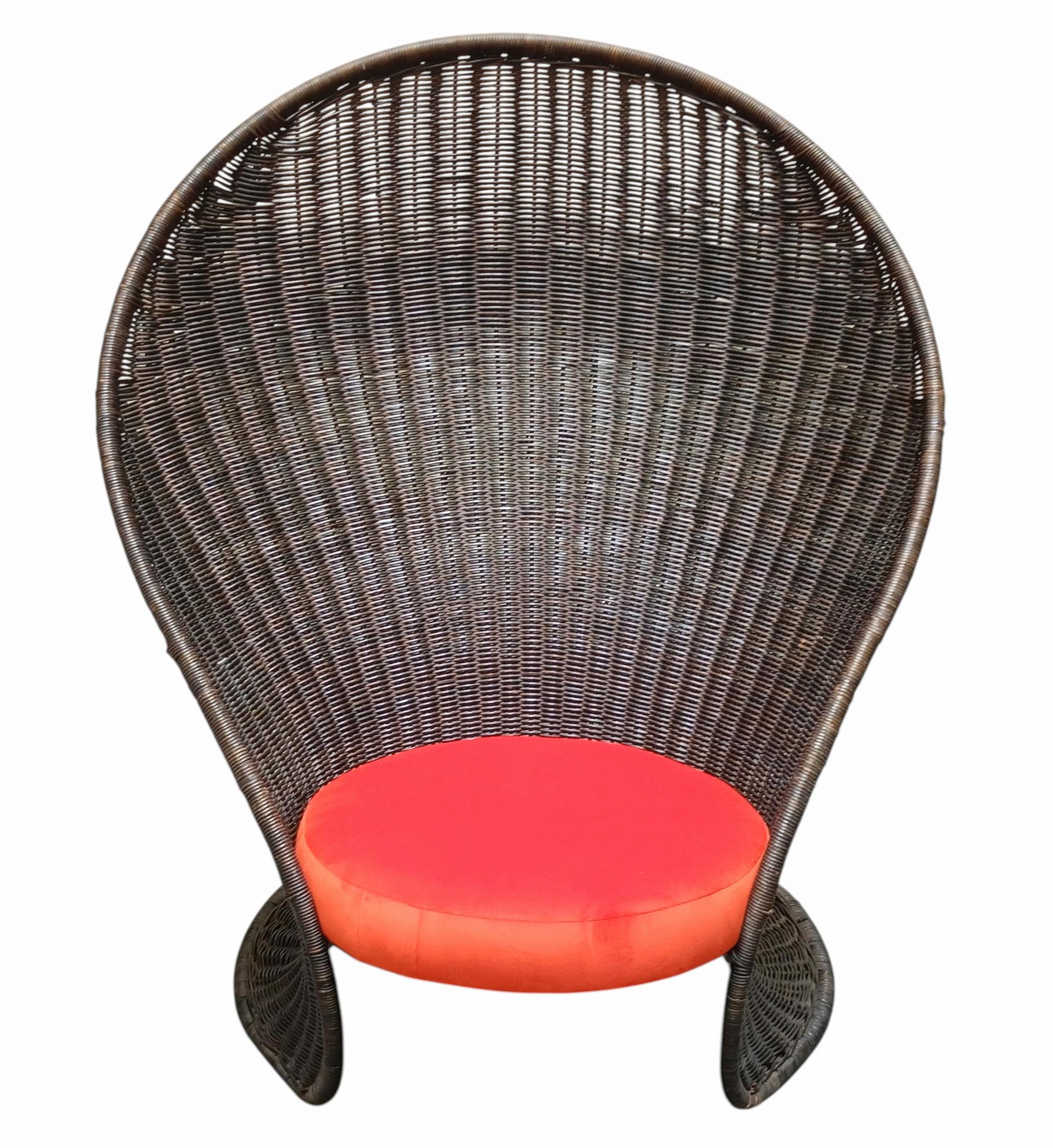 Giovanni Travasa per Vittorio Bonacina Poltrona in Rattan 