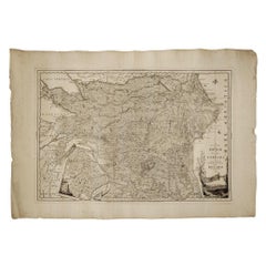 Gravure G. Valle, "Le Polesine de Rovigo, duché de Ferrare, Dogado", 1793