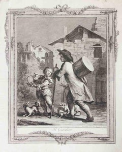 Il Giocolare - Etching by Giovanni Volpato - 1765 ca.