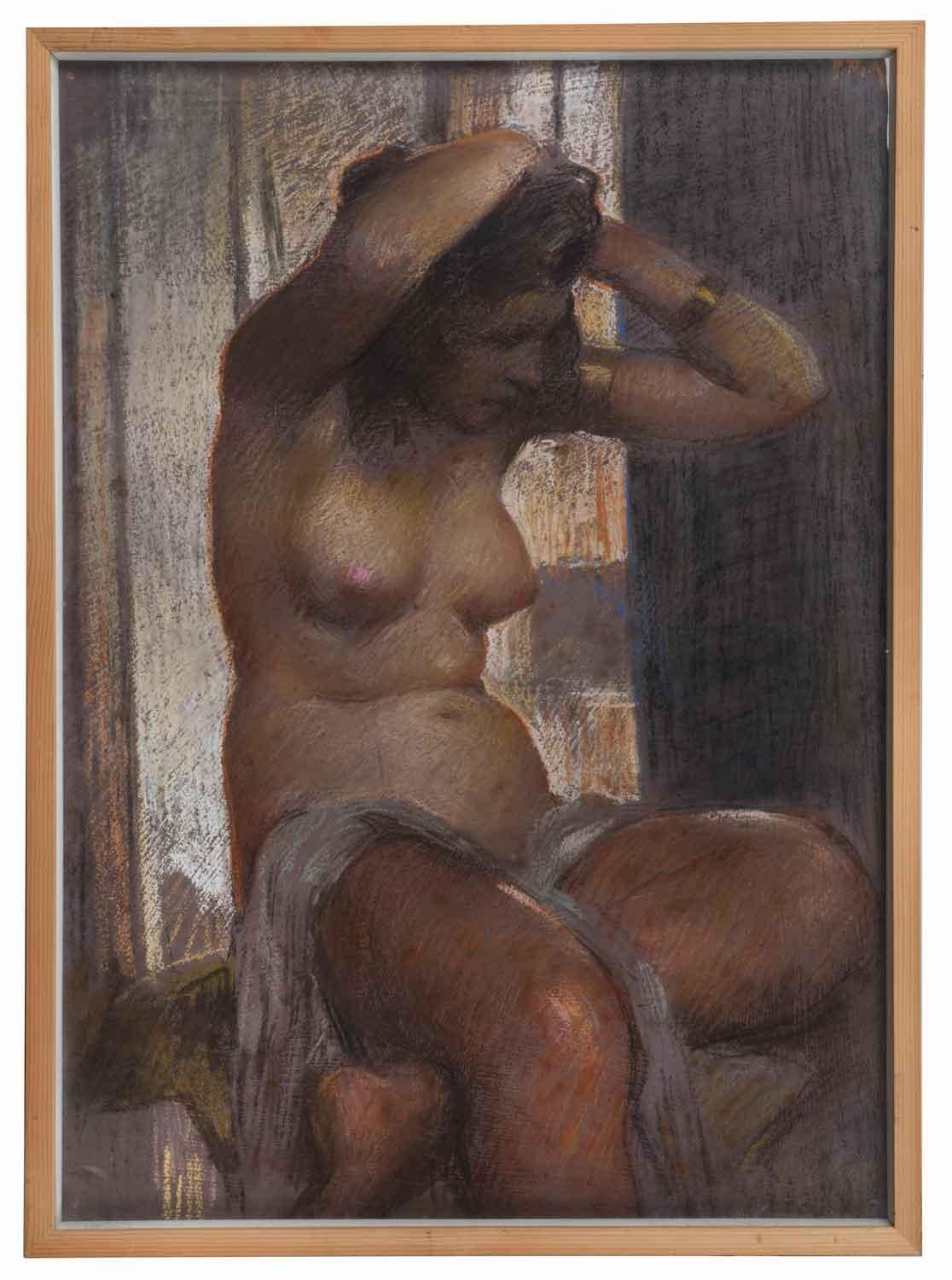 Nude Painting Giovanni Zangrando - Femme nue