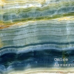 Giovannozzi Home, Side Table "Kheperer" Marble Onyx and Metal Brass Finish Italy