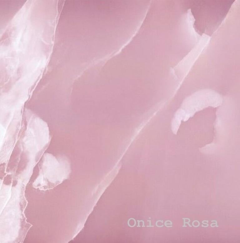 Giovannozzi Home Sink Monoblock römischer Travertin Top Marmor Rose Onyx Italien (21. Jahrhundert und zeitgenössisch) im Angebot