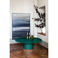 Gipsy 80 Low Basse Metal Table by Laurence Du Tilly