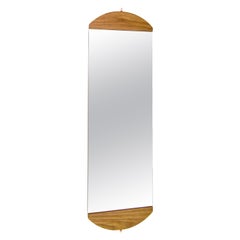 Gira Full Length Rotating Mirror in Brazilian Hardwood by Knót Artesanal