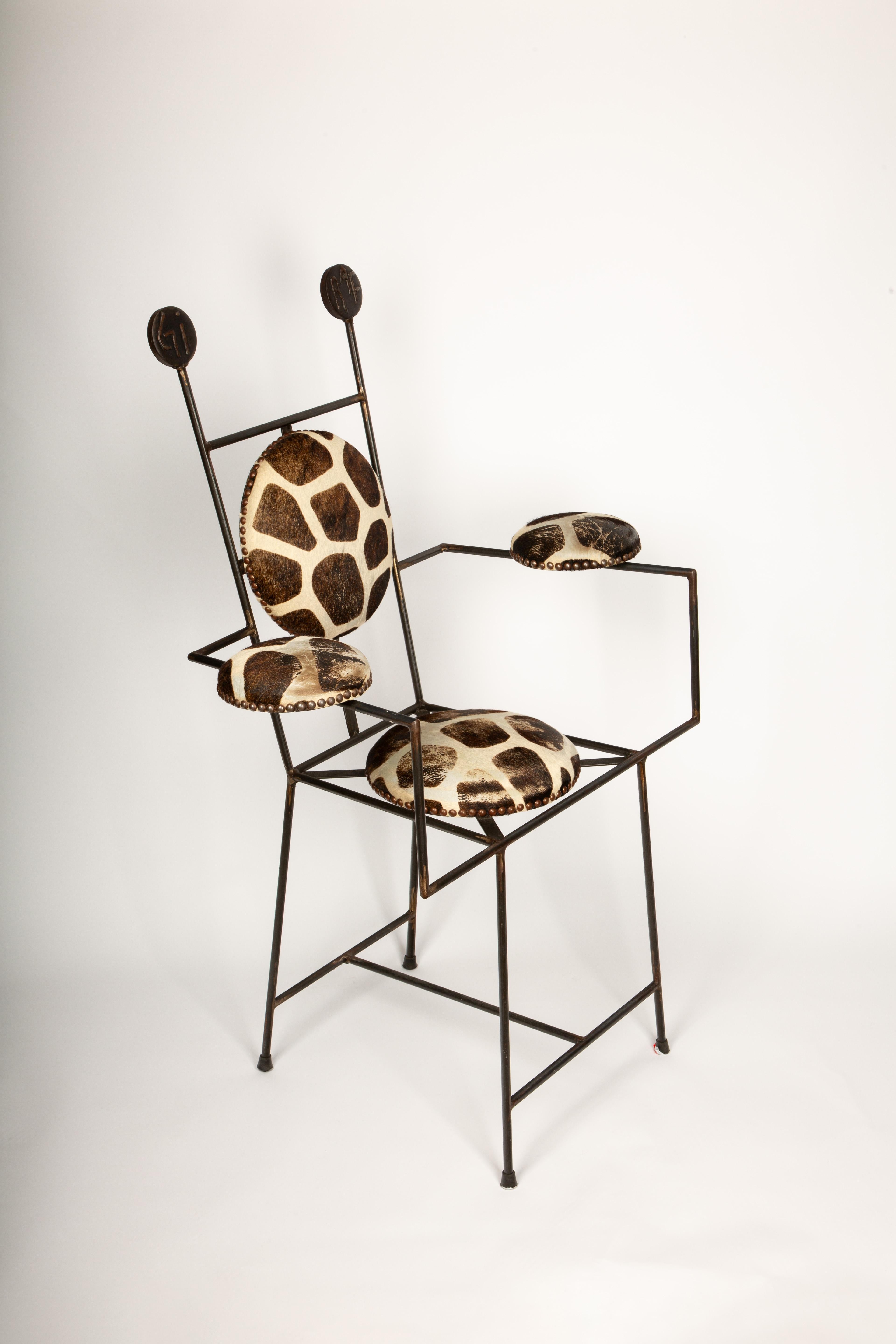 French GIRAF Throne Chair, 1995
