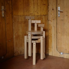 Girafa Stuhl 3-Piece Set von Lina Bo Bardi , 2022, Marcenaria Baraúna