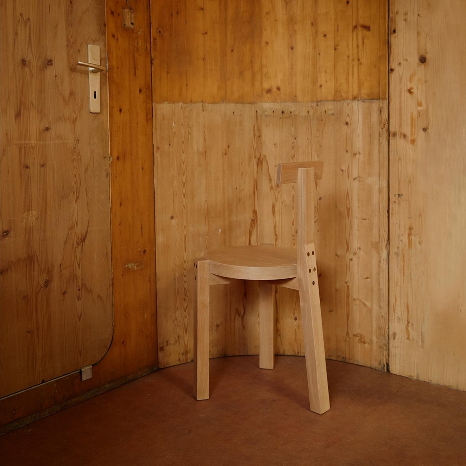 Mid-Century Modern Girafa Chair 3-Piece Set by Lina Bo Bardi , 2022, Marcenaria Baraúna