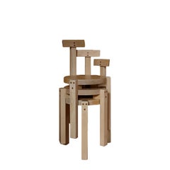 Girafa Chair 3-Piece Set by Lina Bo Bardi , 2022, Marcenaria Baraúna