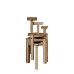 Girafa Stuhl 3-Piece Set von Lina Bo Bardi , 2022, Marcenaria Baraúna