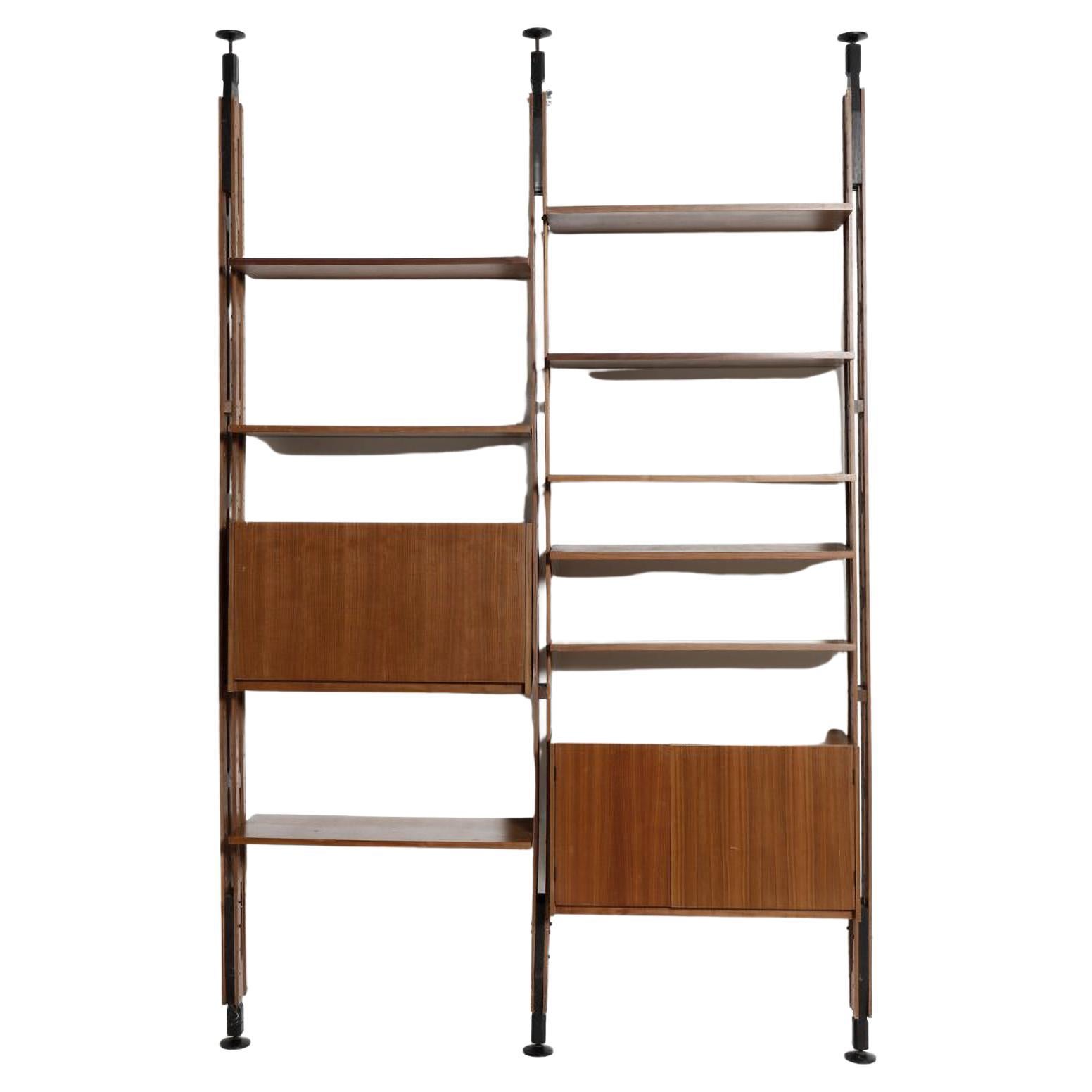 Giraffa bookcase by Paolo Tilche from Arform Mid-Century Modern Italy 60s. A beautiful example of the design of Paolo Tilche expresses the beautiful realization of this Giraffa Bookcase that possesses charm, stylistic rigor, rationality and quality,