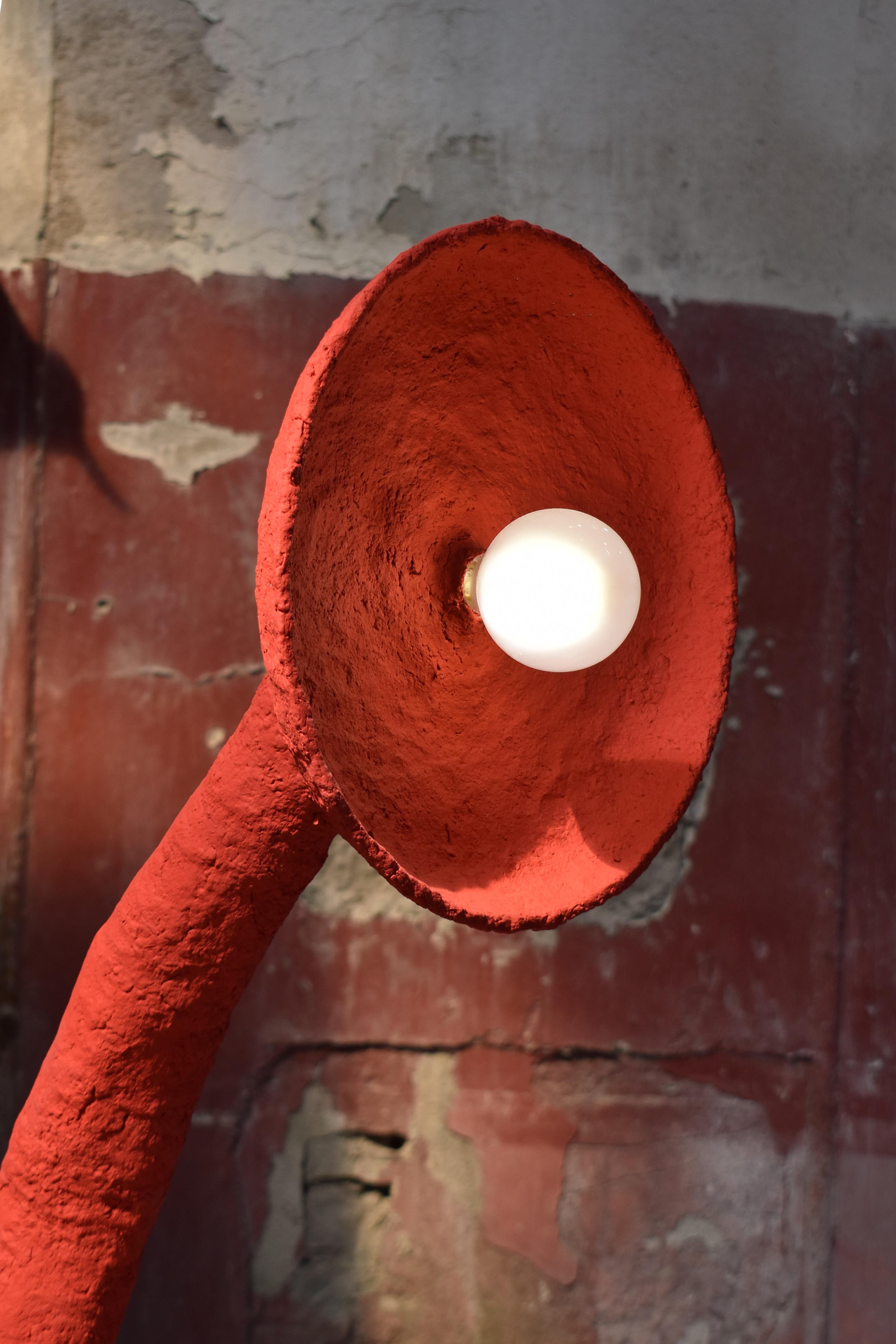 Altro Giraffa rossa di design contemporaneo di Jonathan Bocca in vendita