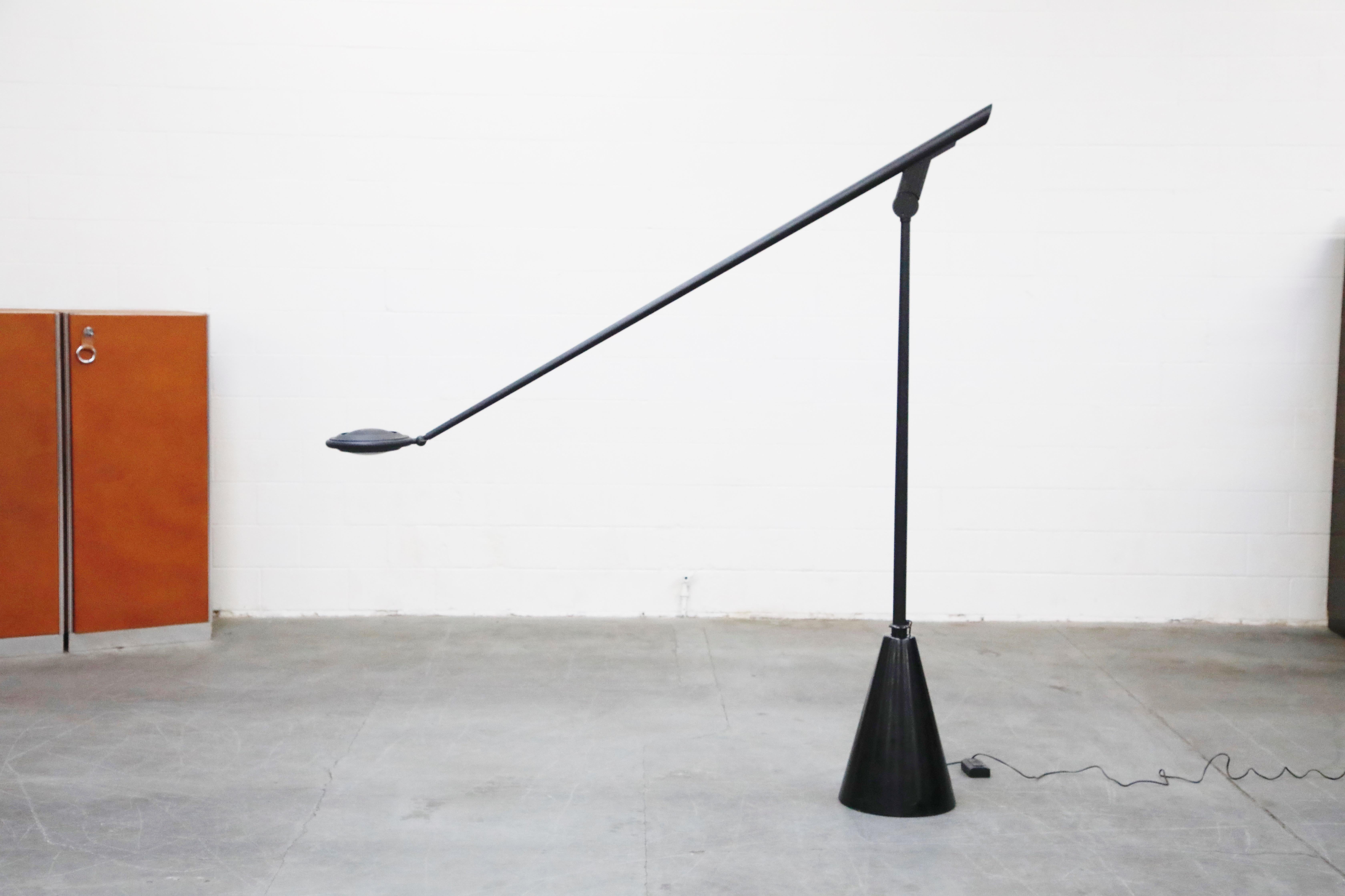 Italian 'Giraffa' Postmodern Floor Lamp by Hans Von Kilier for Bilumen, 1985, Italy