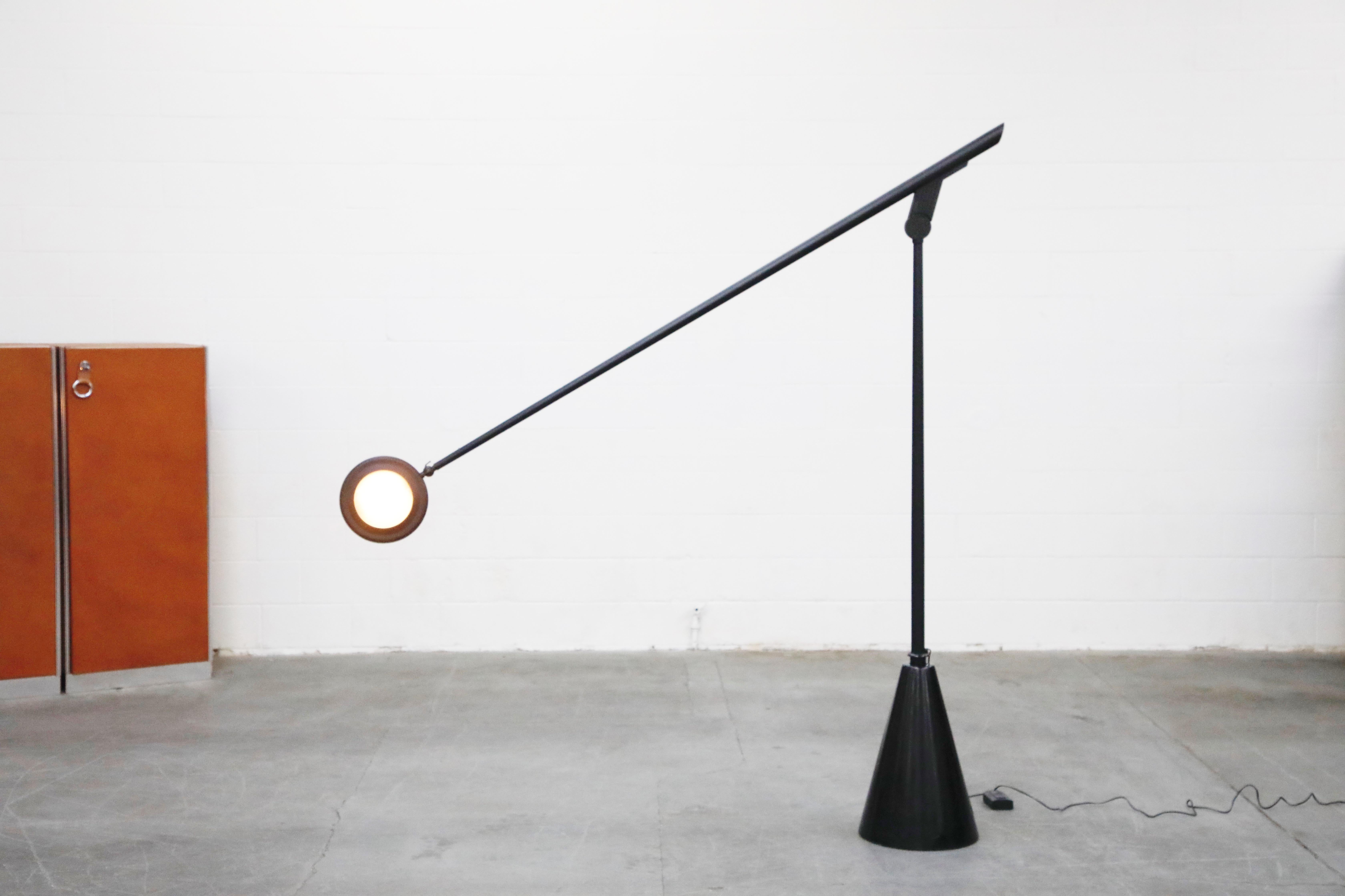 'Giraffa' Postmodern Floor Lamp by Hans Von Kilier for Bilumen, 1985, Italy 1