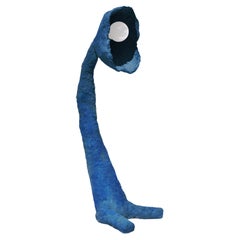 Giraffa seduta Blue di Jonathan Bocca