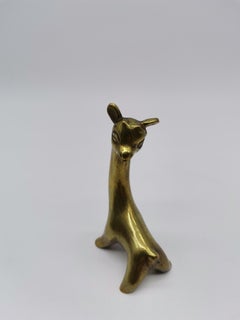 Giraffe, Brass of Walter Bosse Vienna, Austria