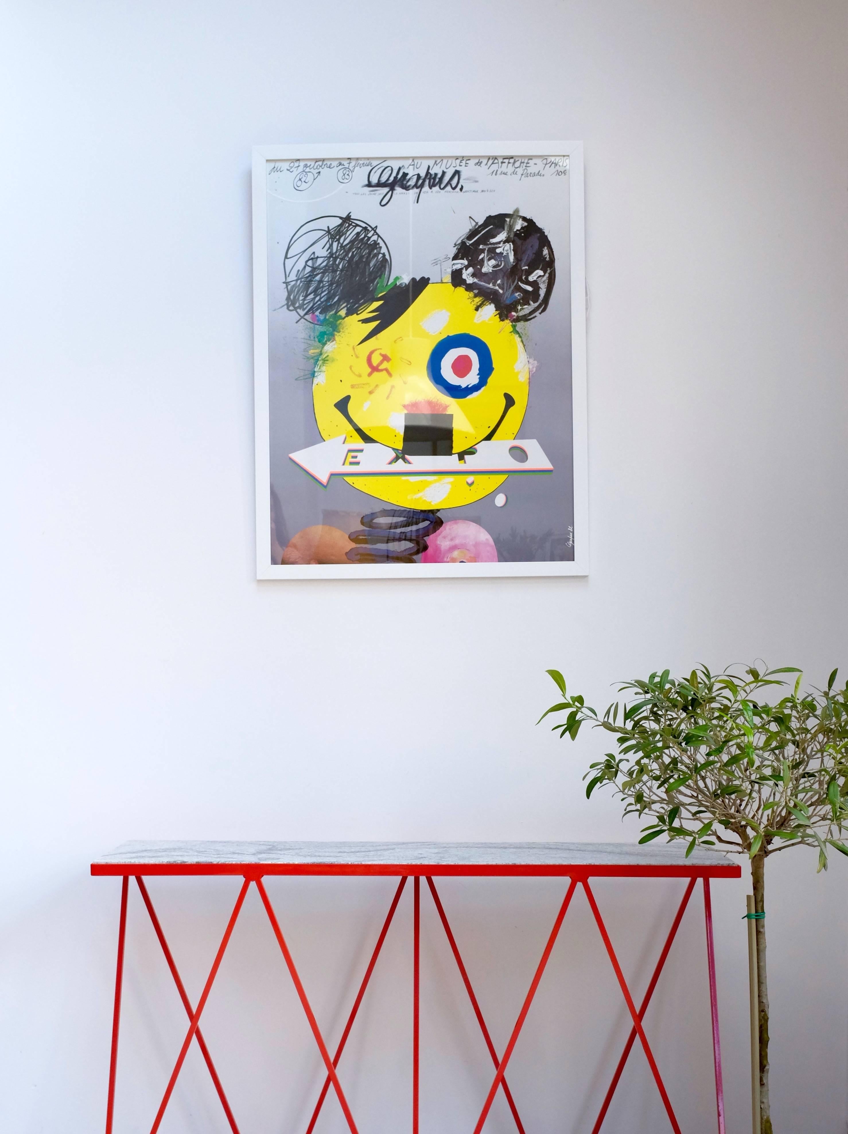 Mesa Consola Jirafa con Tapa de Granito - Made in England, Personalizable Siglo XXI y contemporáneo en venta