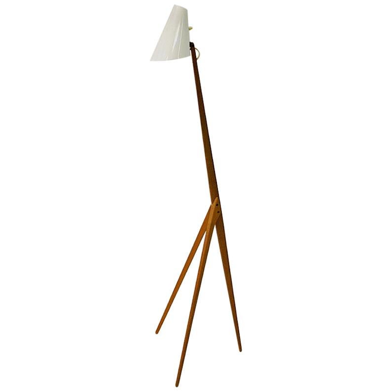 Giraffe Floor Lamp by Uno & Östen Kristiansson for Luxus, Sweden- 1950s