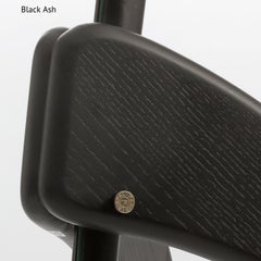 GIRAFFE Floor Lamp in Black Ash by Rispal