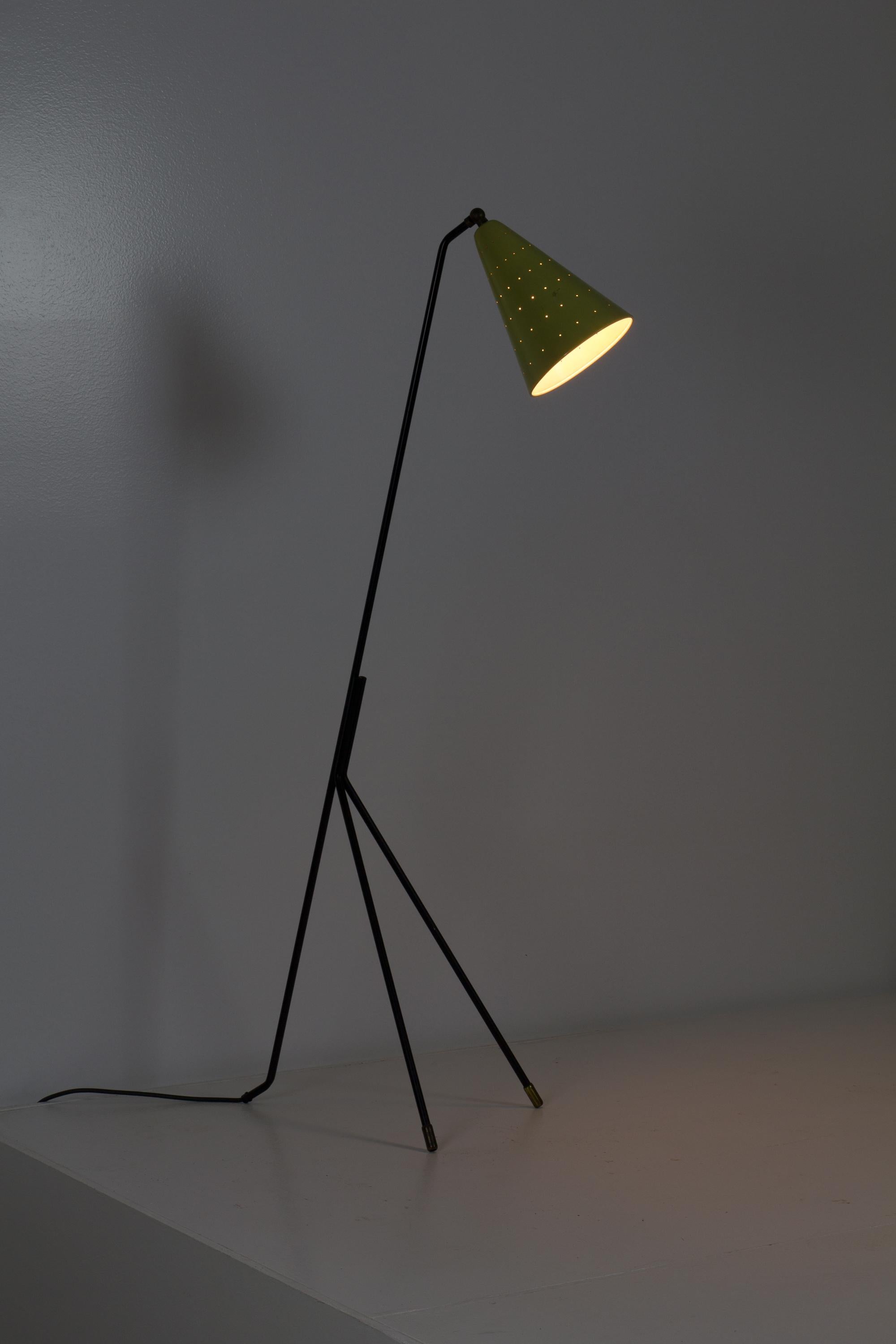 Mid-Century Modern Giraffe Lamp by Svend Aage Holm Sorensen