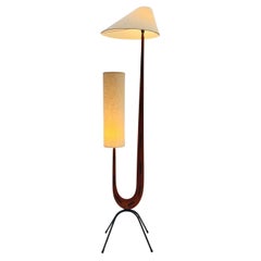 Lampade da terra in metallo
