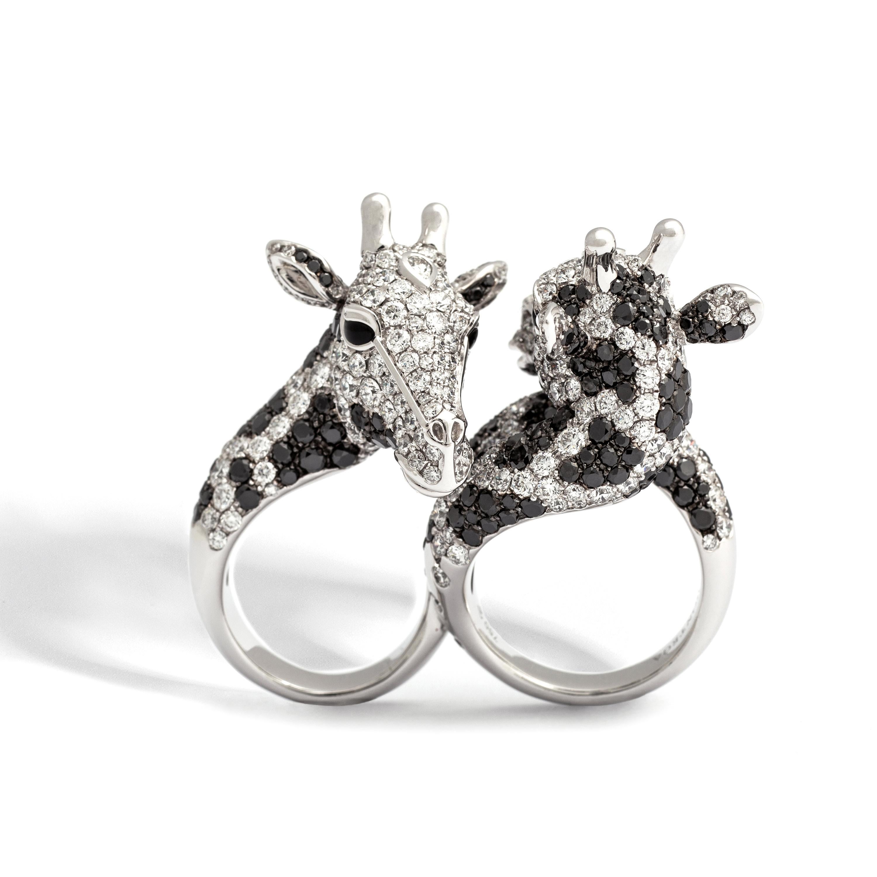 giraffe engagement ring