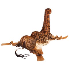 Girafle Grand Armchair with Buffalo Horns