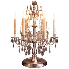 Girandole, 20ème siècle, Angleterre Charles II, Argenté, Maison de la Reine, Greenwich