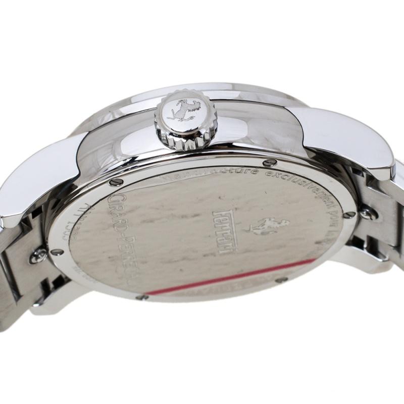 Girard Perragaux Carbon Fiber Stainless Steel Ferrari 8030 Men's Wristwatch 38MM 2
