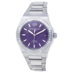 Girard Perragaux Laureato 81005D11A182511A, Purple Dial