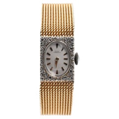 Girard-Perregaux 14 Karat Yellow Gold Diamond Watch